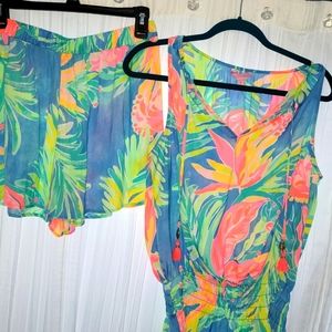Lilly Pulitzer top and short